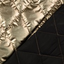 Metallic Quilted Fabric - Gold