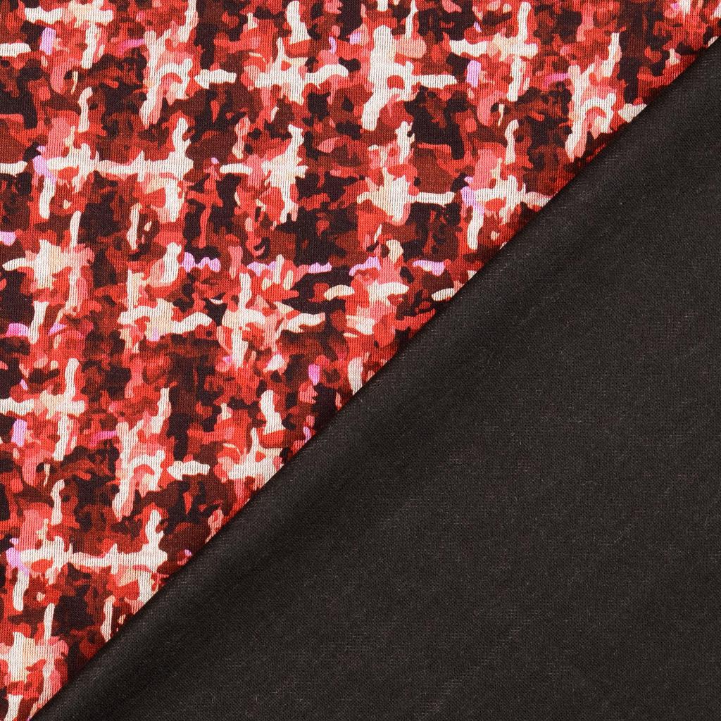 Jersey Dig. Print knits Bordeaux