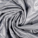 Embossed Quilted Fabric Grey