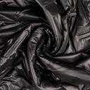 Embossed Quilted Fabric Black