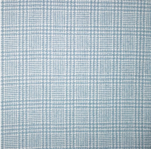 Mantelstof Prince de Galles Light Blue