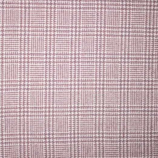 Mantelstof Prince de Galles Old Rose