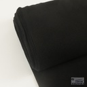 Jersey 1/1 Rib Black