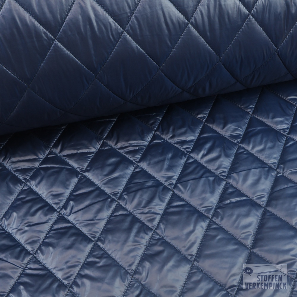 Matelassé Double Face Marine