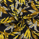 Punta Big Leaves Ochre/Black