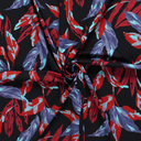 Punta Big Leaves Lila/Rust/Black