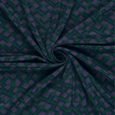 Dubbeljersey Mosaic Purple/Green