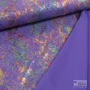 Lycra Jersey Snake Foil Purple