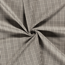 Gabardine Prince de Galle Black/White
