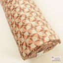 Wellnessfleece Print Geometrie - Rose