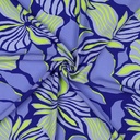 Lenzing Ecovero Flowers Cobalt