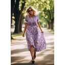 Lenzing Ecovero Flowers Lilac