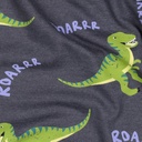 Jersey Melange Dino's Dark Denimblue