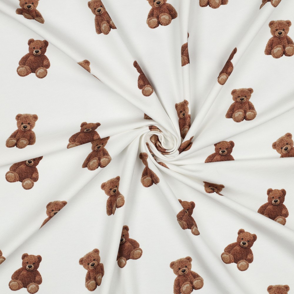 Jersey Bio Digital Bears Ecru
