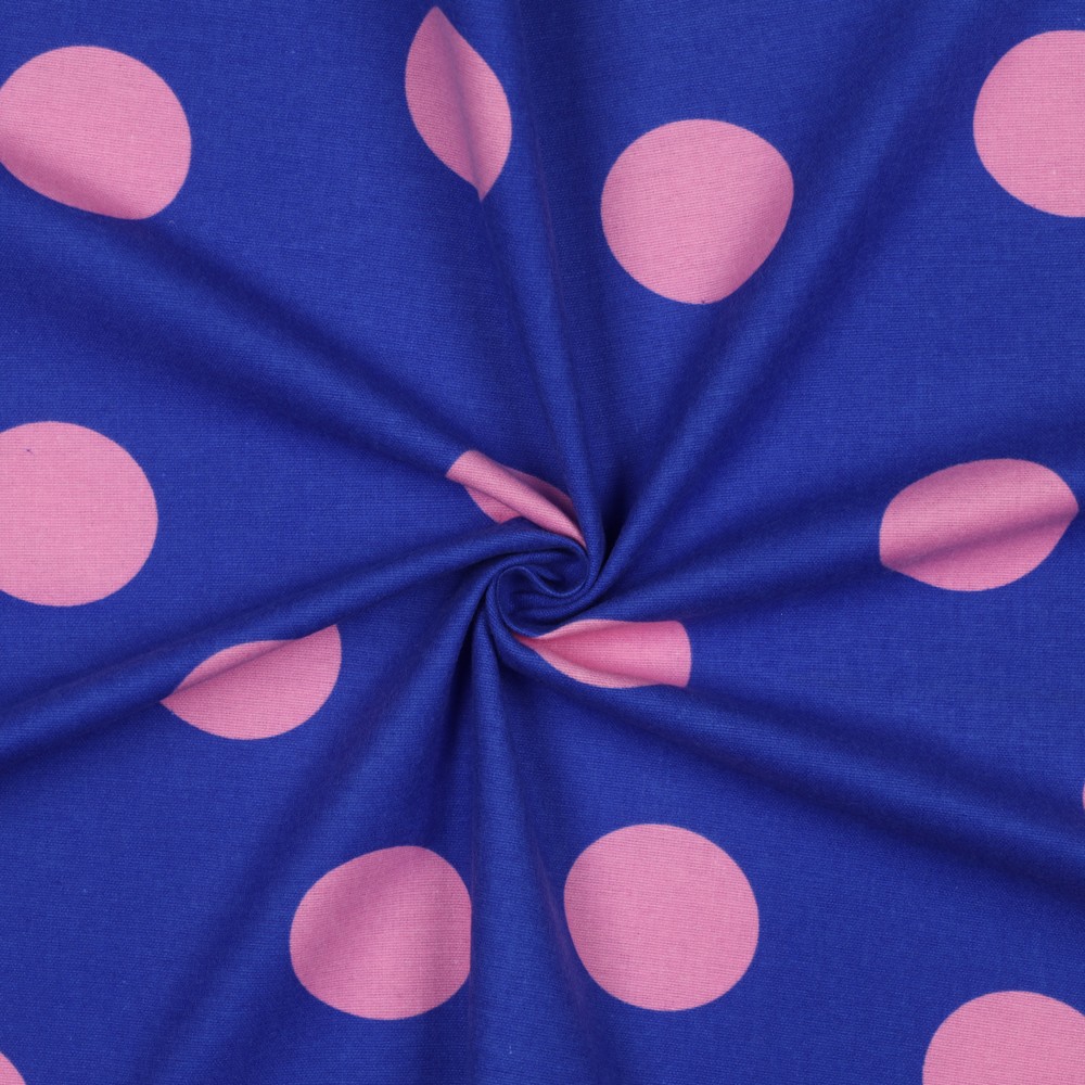Flanel Dots Cobalt