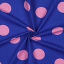 Flanel Dots Cobalt