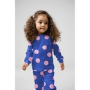 Flanel Dots Cobalt