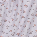 Jersey Waffle Small Flower Soft Lilac