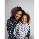 Sweat Melange Flowered Ecru