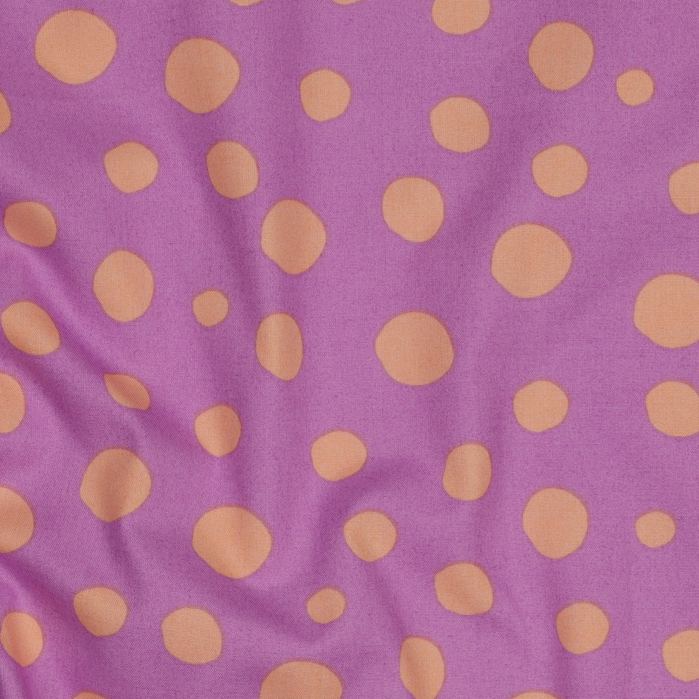 Fine Poplin Balls Peach/Lila