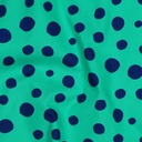 Fine Poplin Balls Blue/Green