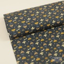 Jersey Katoen Lucky Friends Navy