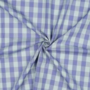 Cotton Yarn Dyed Checks Lavender/Green