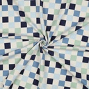 Jersey Checks Blue/Green