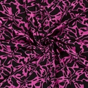 Jersey visc. abstract fuchsia