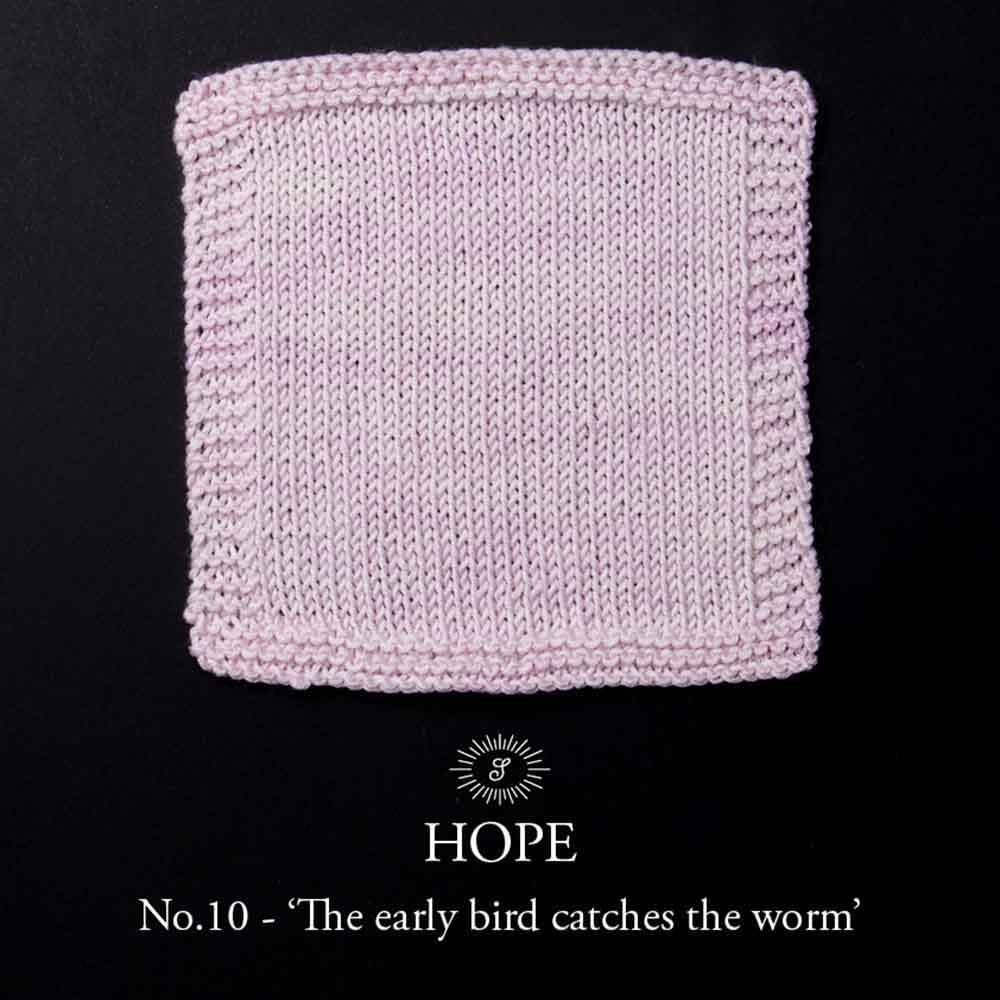 Simy's Hope SOCK 100g - 10 The early bird catches the worm