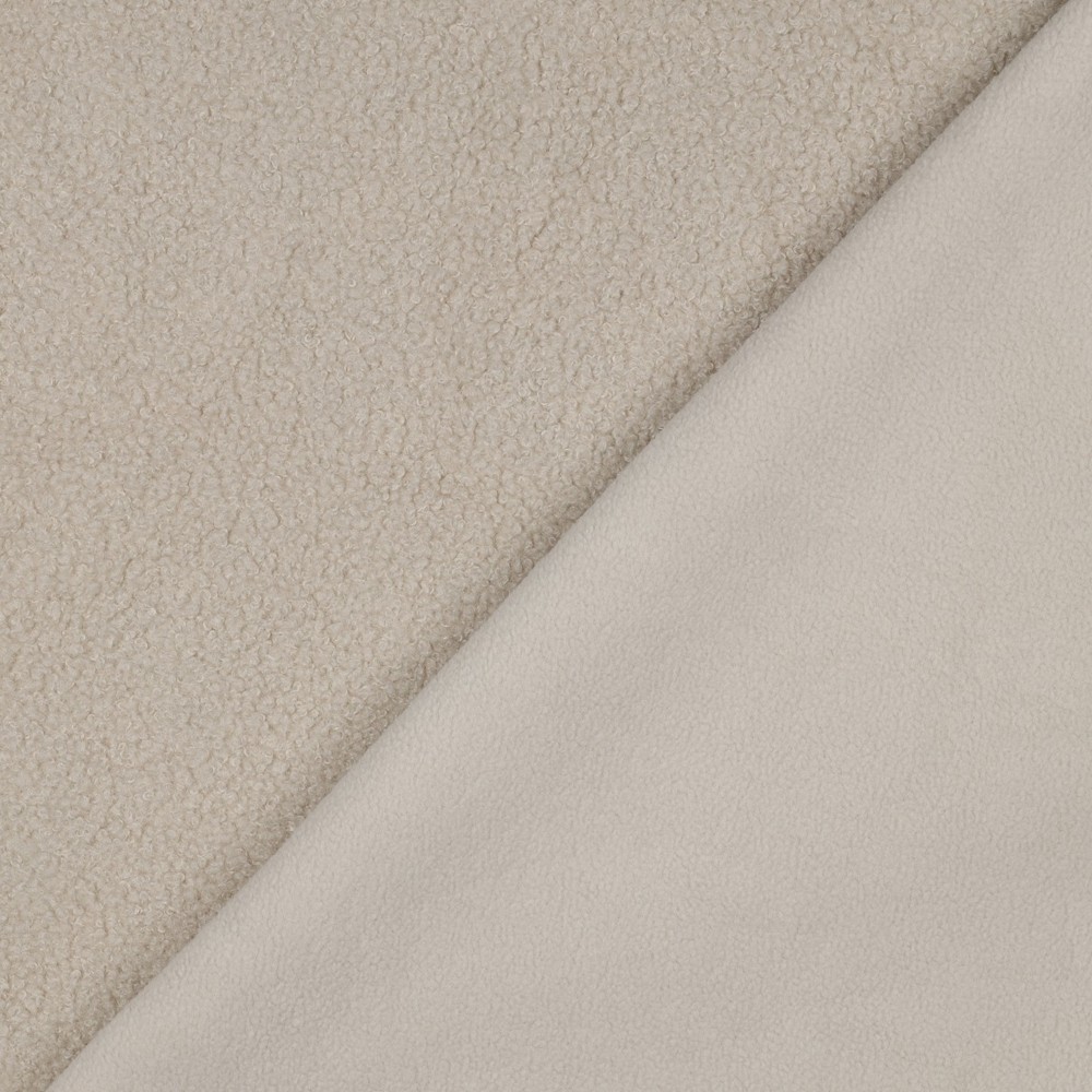 Teddy Fleece Double sided Beige