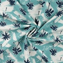 French Terry Print Palms