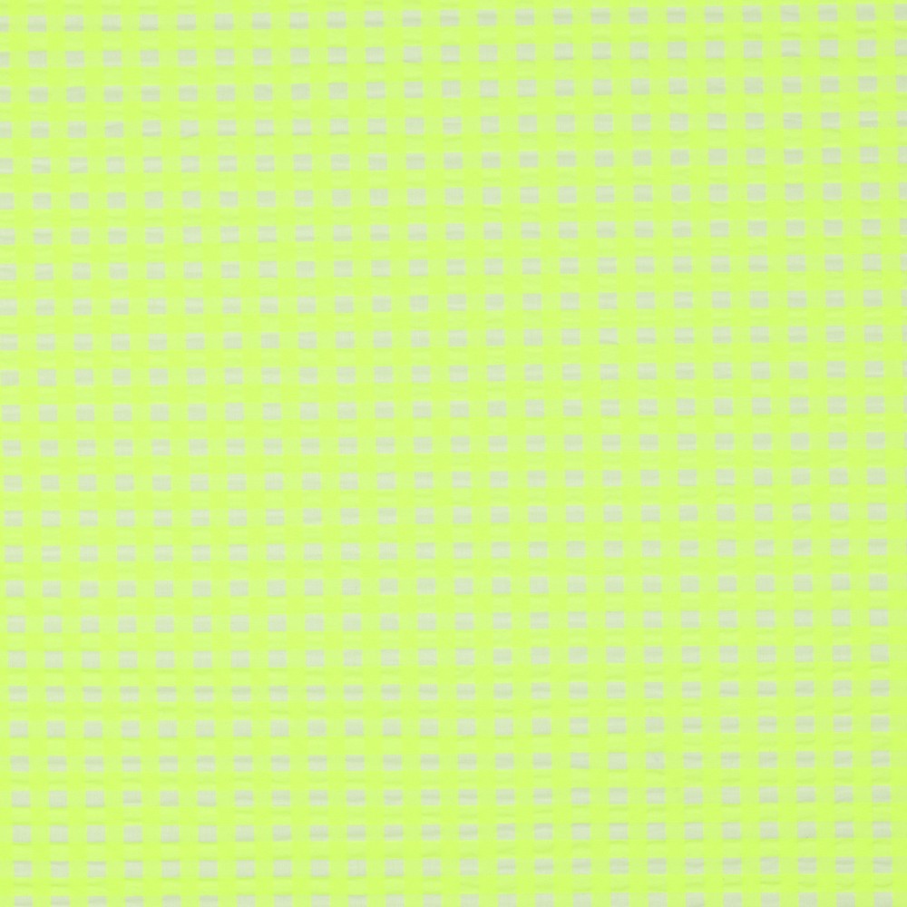 Co/Pl Yarn Dyed Neon Checks 0.5cm. Yellow