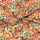 Jersey Viscose Flowery Red/Yellow/Mint