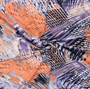 Jersey Viscose Abstract Lila