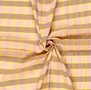 Spandex Bubble Check Salmon