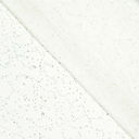 Double gauze Glitter Off White/Silver