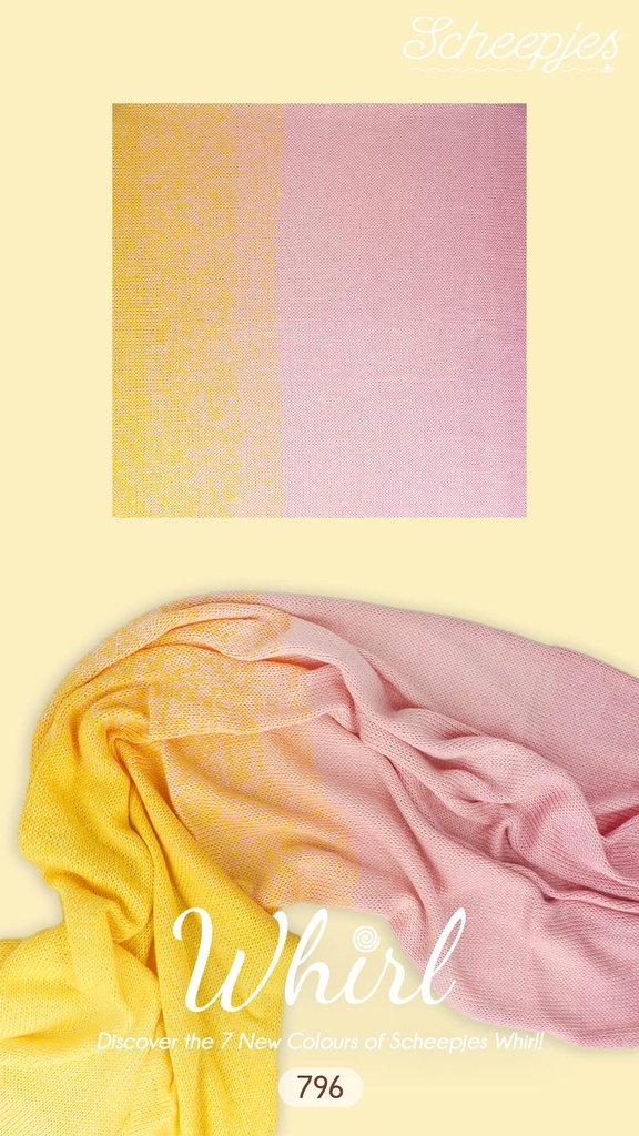 Scheepjes Whirl 1000m - 796 Meringue Serenade