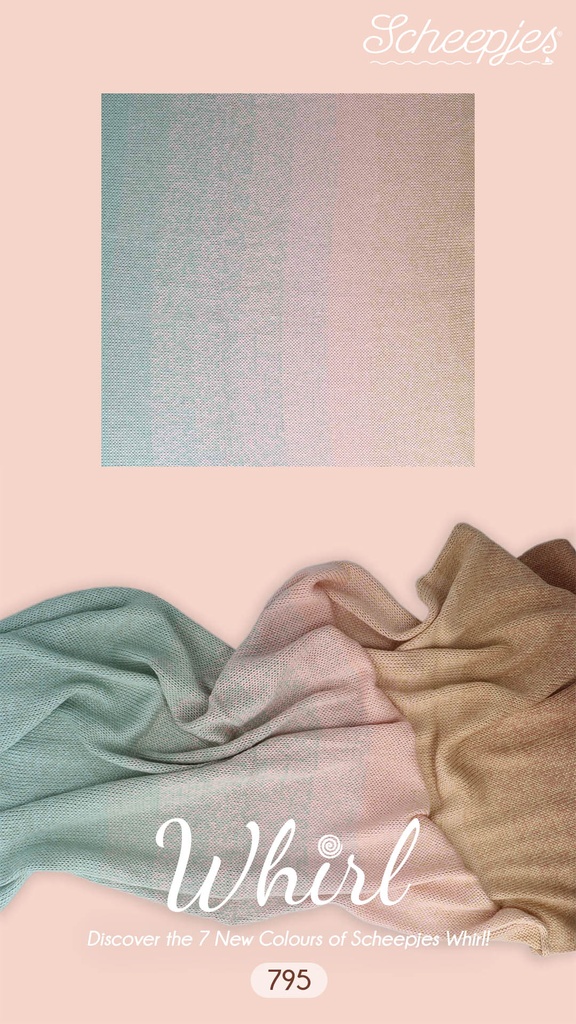 Scheepjes Whirl 1000m - 795 Pastel Parfait