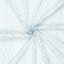 Broderie "Lilian" 2 scallop Borders Light Blue