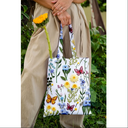 Canvas 3D Flowers & Butterfly