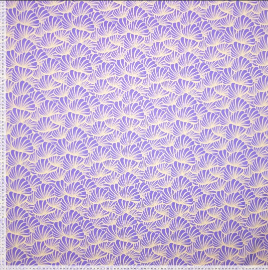 Canvas Beachy Shells Lila