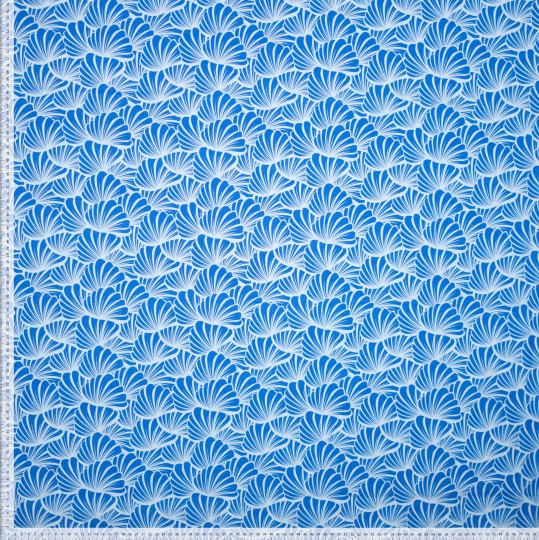 Canvas Beachy Shells Blue