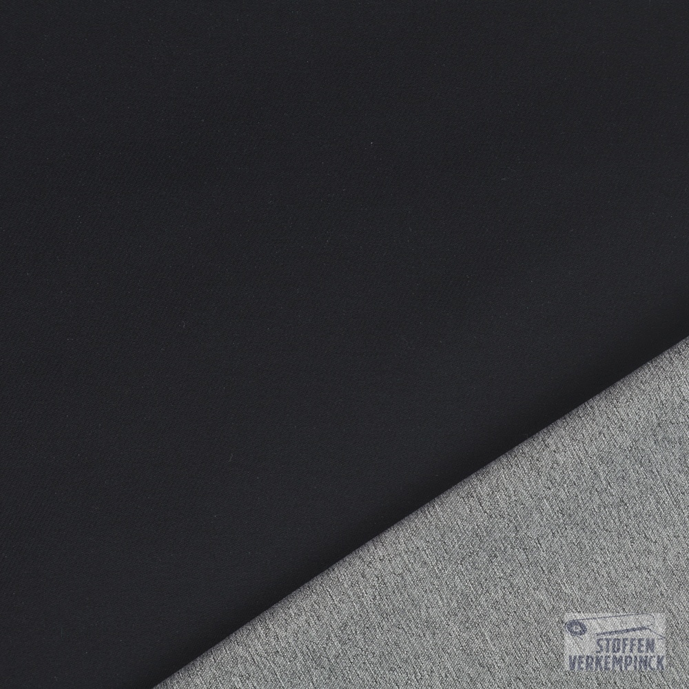 Soepele Nacht Blauwe Katoenen Stretch (133CM) 