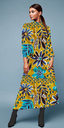 Jersey Viscose Digital Giant Floral Ochre