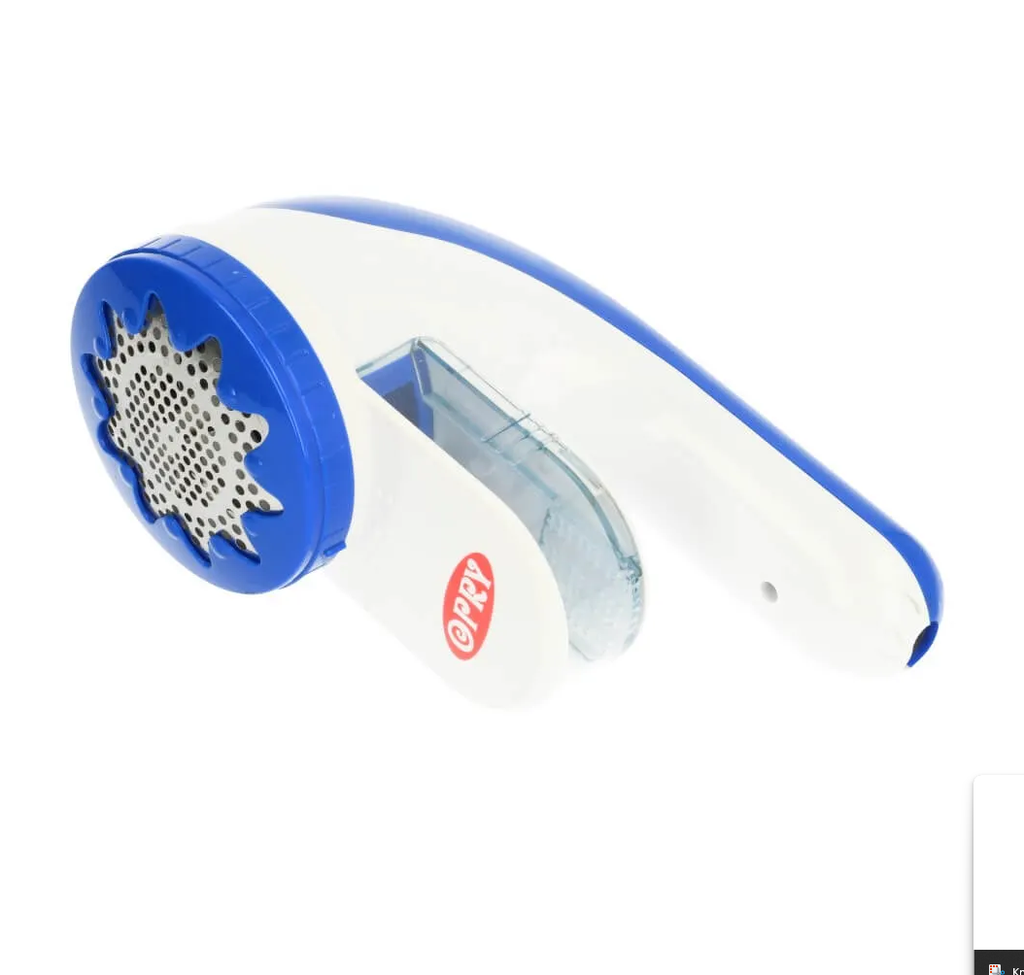 Opry Pluizenverwijderaar blauw wit