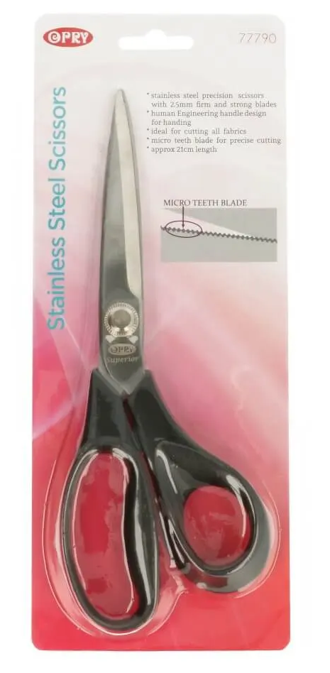 Opry Stofschaar 21cm zwart