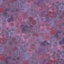 Fine poplin Digital Flowers Purple