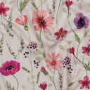 Jersey Digital Fieldflower Ecru