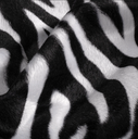 Velboa Zebra Wit